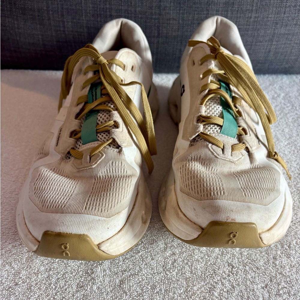 On Running Cloudrunner 2 White Green Running Snea… - image 7